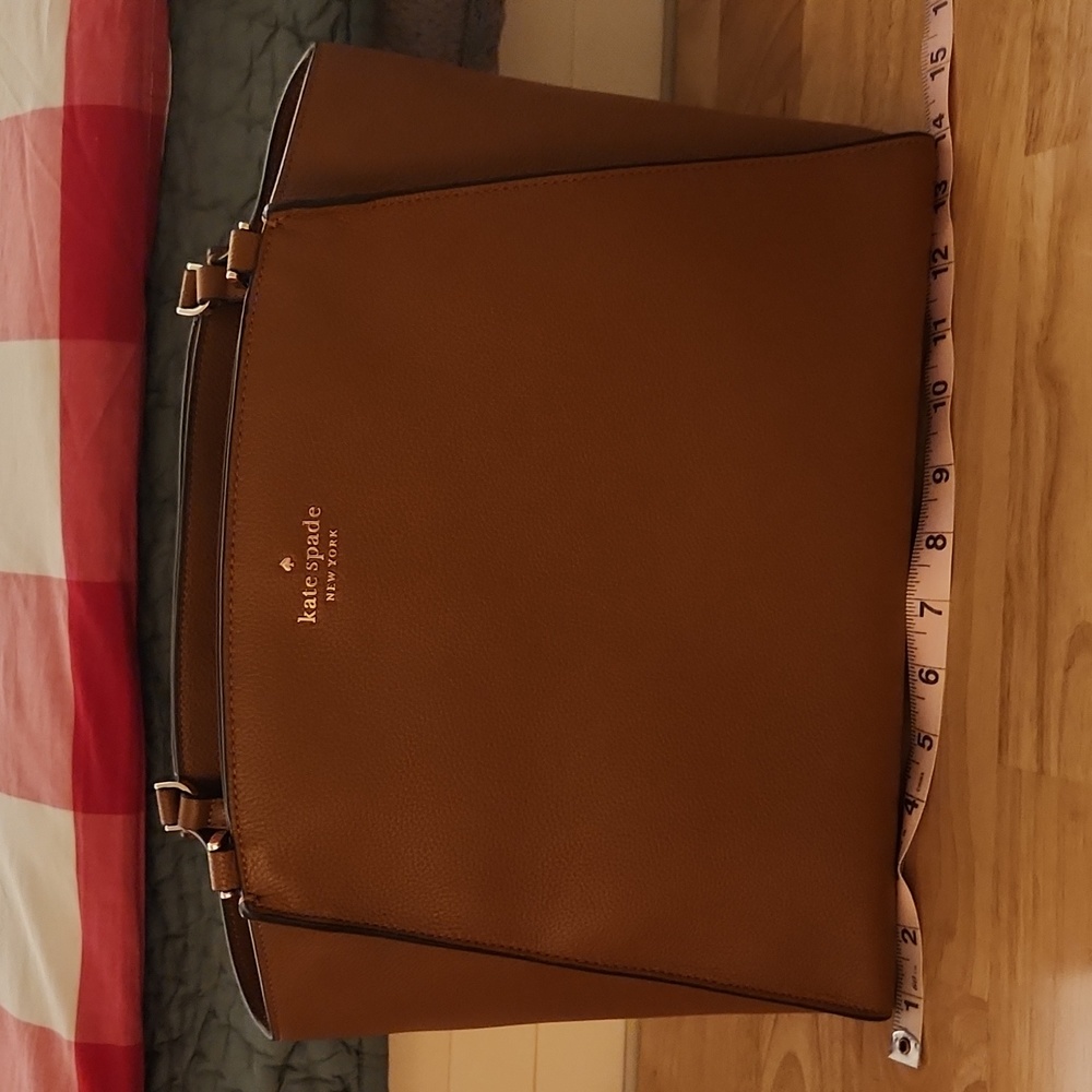 EUC Kate Spade laptop tote in warm ginger